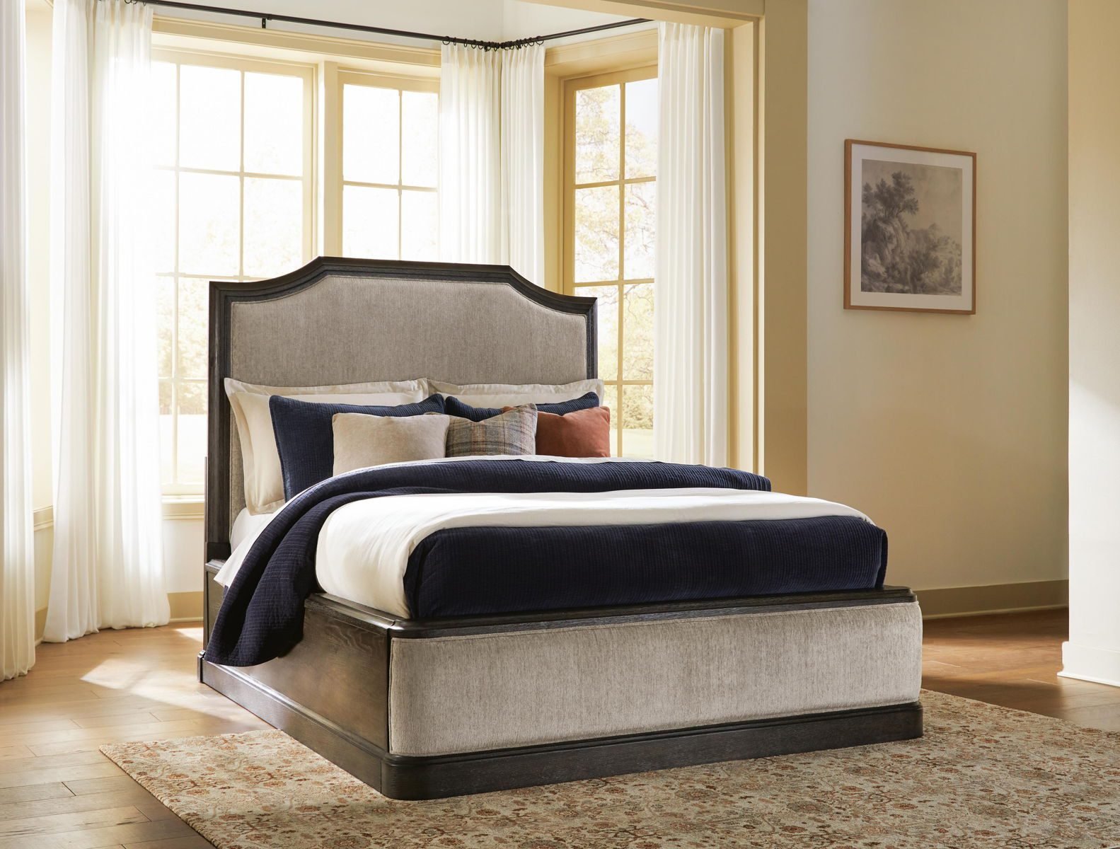 Wickenger - Upholstered Panel Bed - Image 5