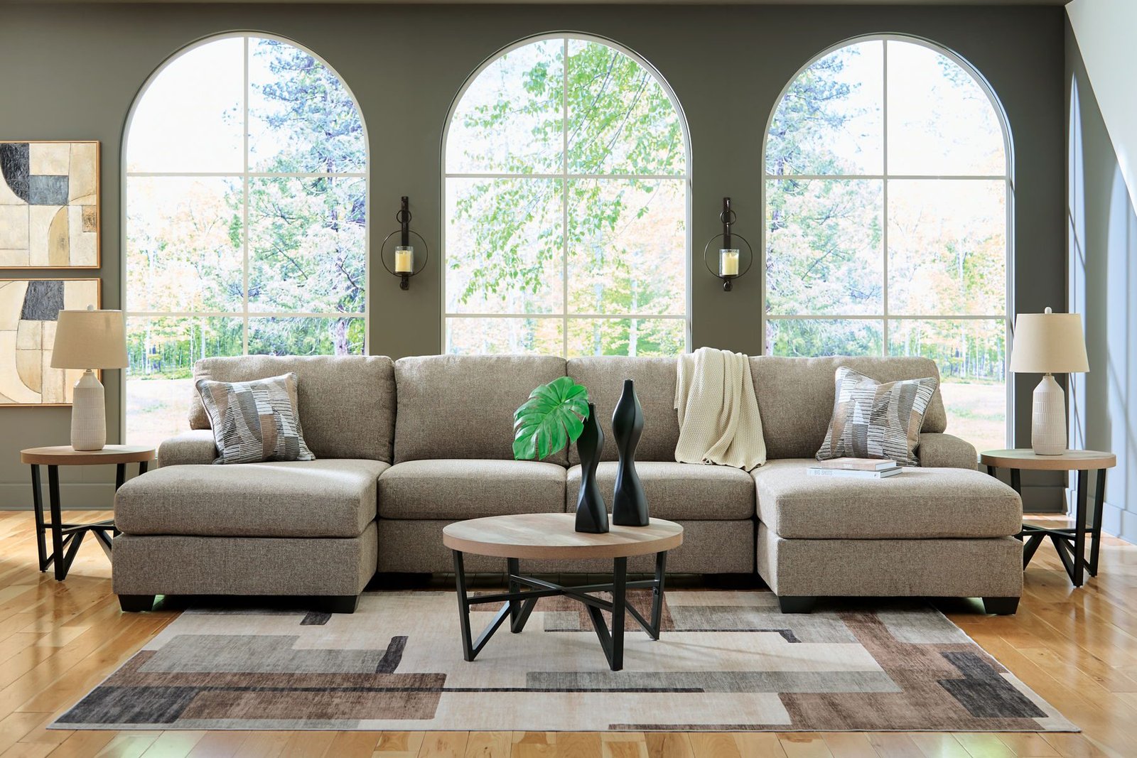 Newellen - 3 Piece Sectional - Image 6