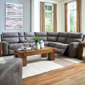 Next-Gen Durapella - 7 Piece Power Reclining Sectional Set