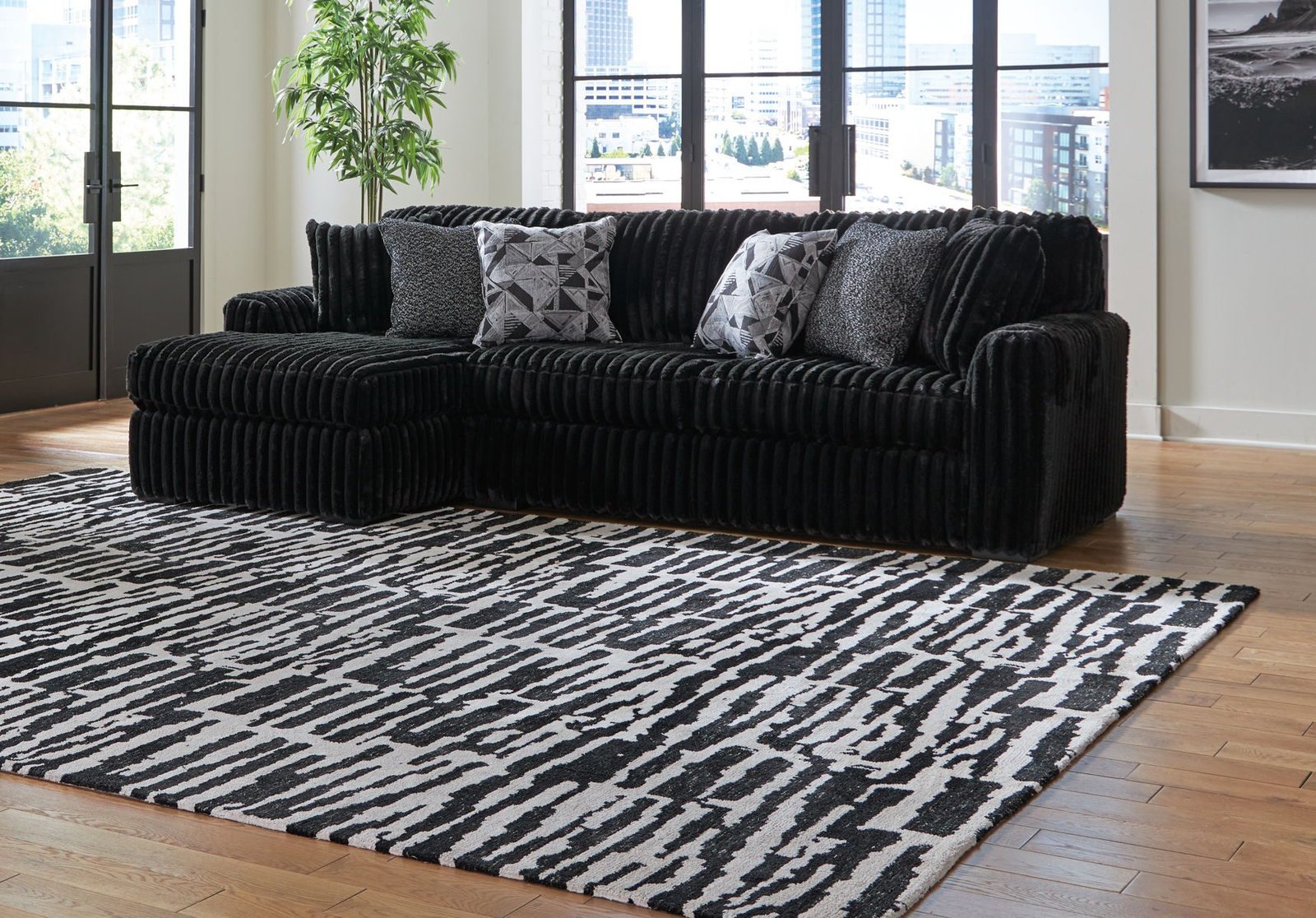 Midnight-Madness - 2 Piece Sectional - Image 19