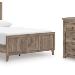 Rusticott - Panel Bedroom Set