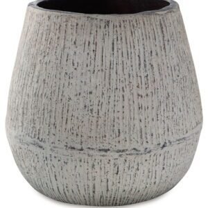Claymount - Vase - 10" - Distressed Brown