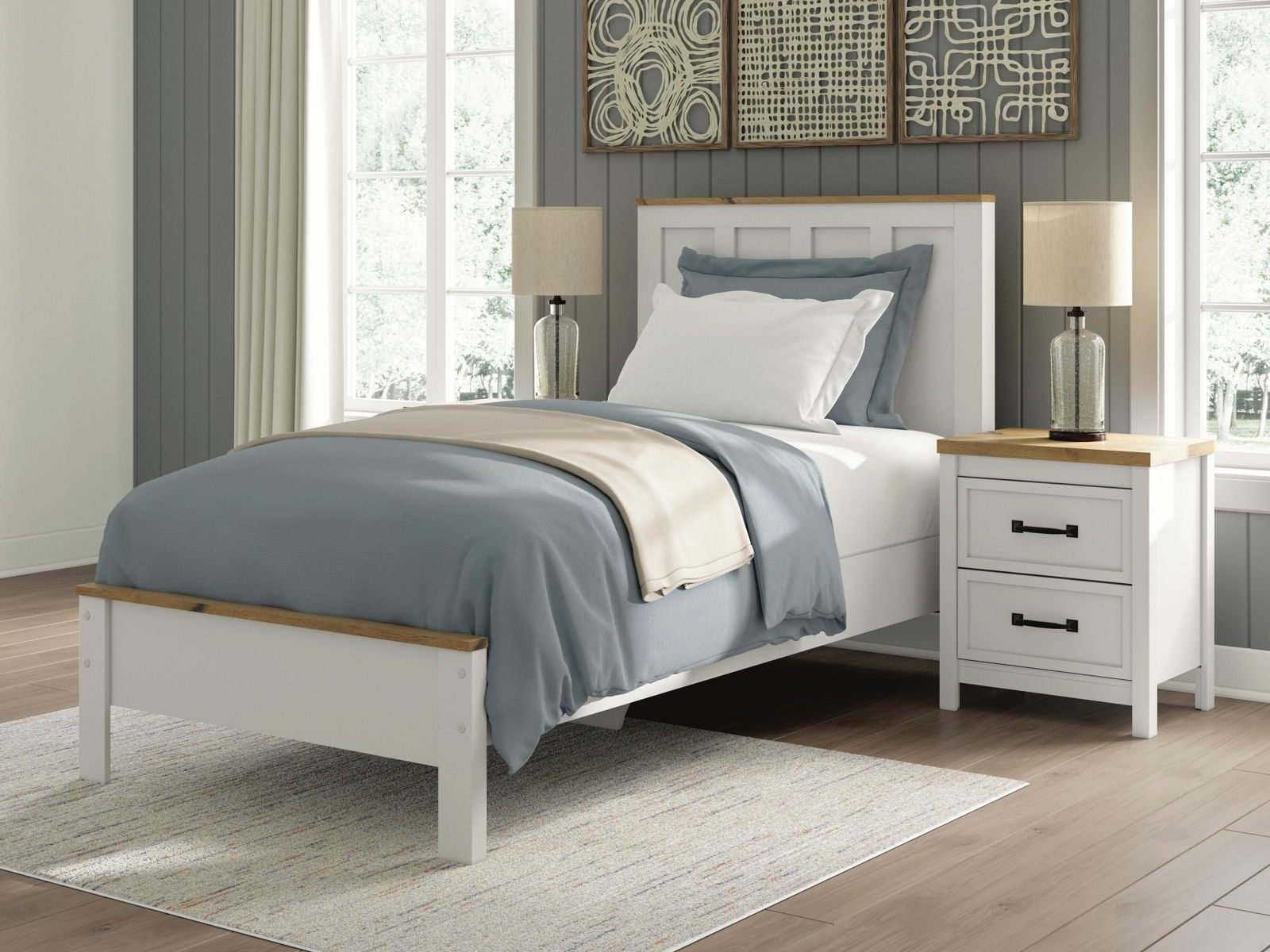 Kerisden - Panel Complete Bed Frame - Image 6