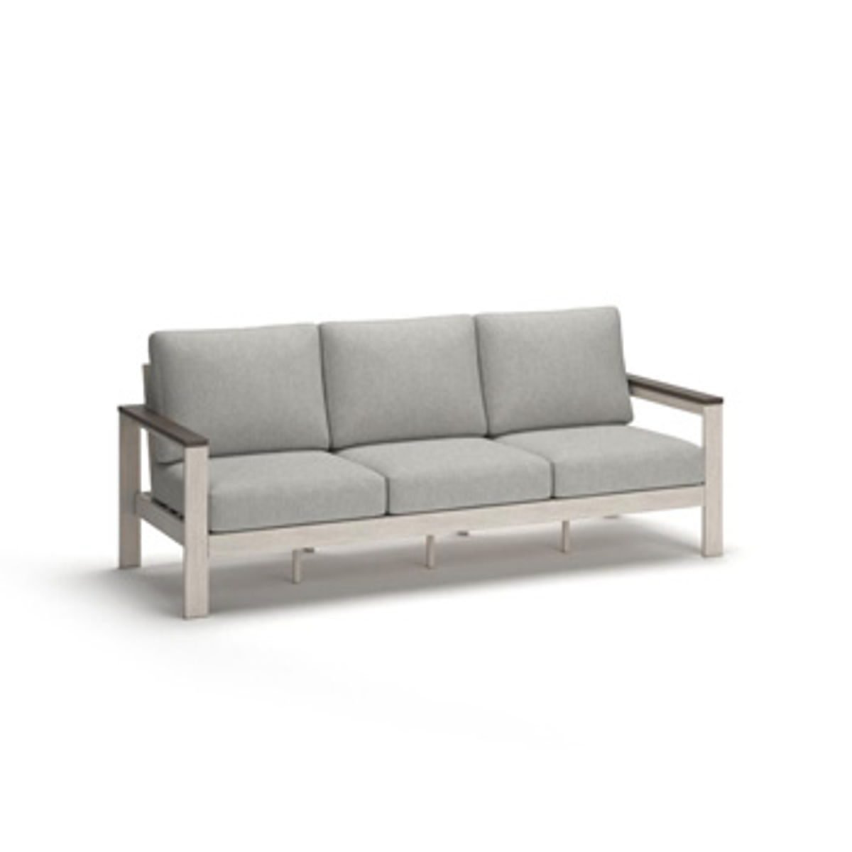 Vista Highlands - Sofa With Cushion - Brown / White