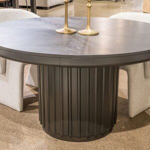 Haldenwick - Round Dining Room Table - Black