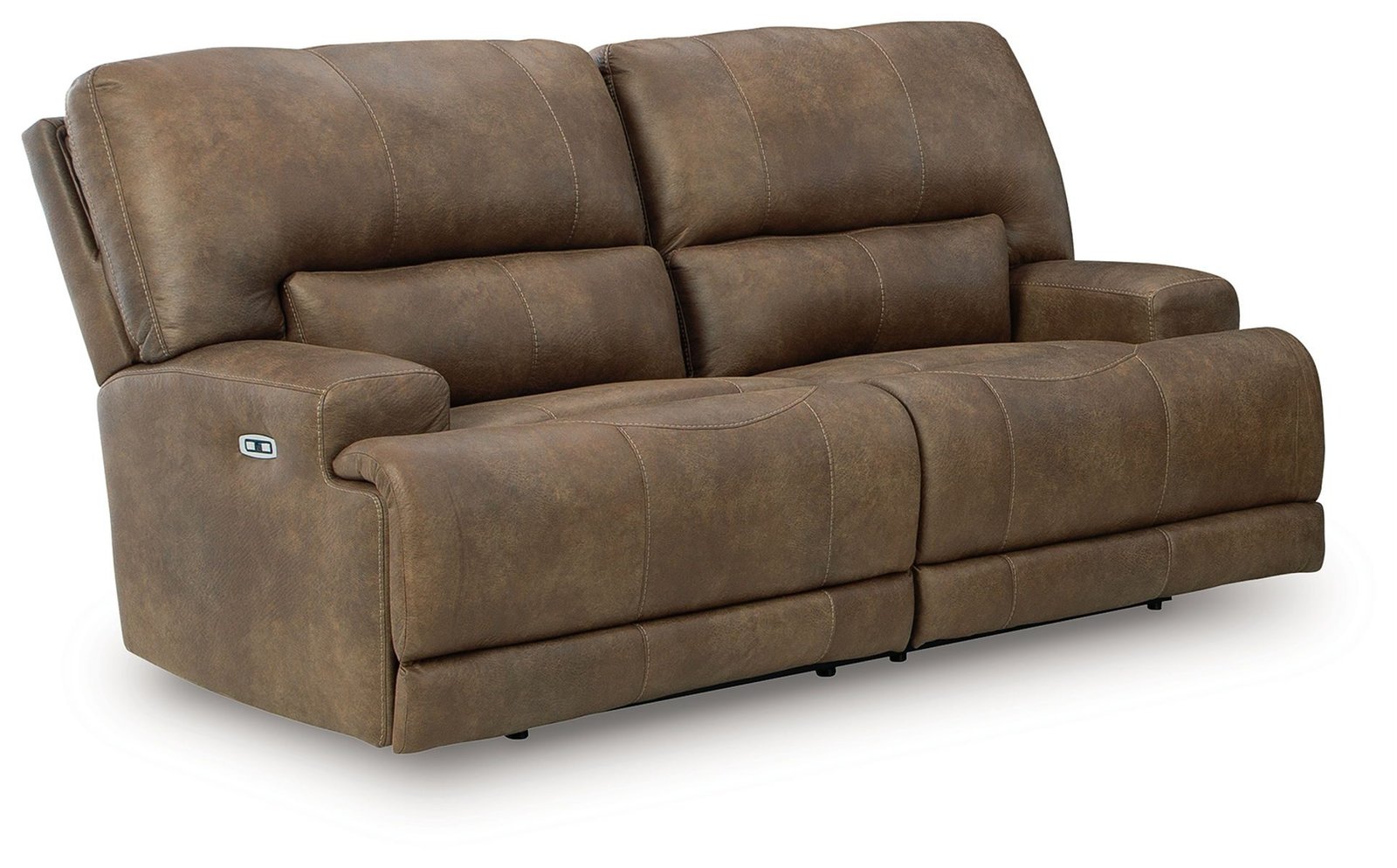 Beckley Place - 2 Pc. - Power Reclining Sofa And Loveseat - Earth - Image 3
