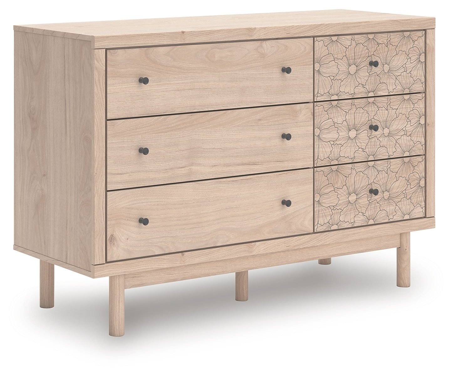 Arloster - 3 Pc. - Twin Day Bed With Storage, Dresser And Nightstand - White - Image 4