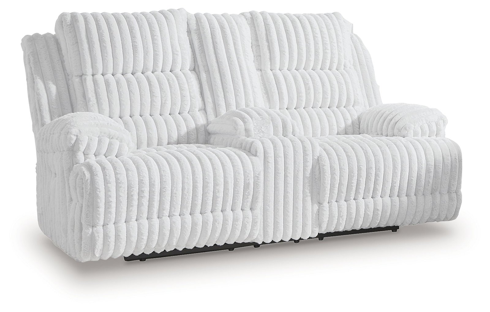 Rhines Falls - 2 Pc. - Power Reclining Sofa And Loveseat - Alloy - Image 2