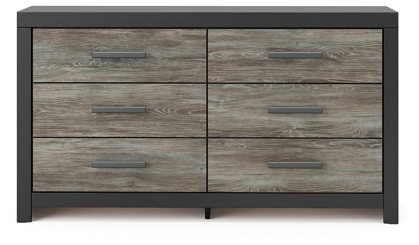 Broachmyn - 3 Pc. - Dresser And 2 Nightstands - Black / Gray - Image 2