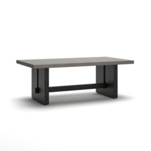 Salina Bay - Rectangular Cocktail Table - Black / Gray