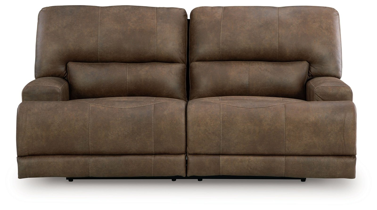 Beckley Place - 2 Pc. - Power Reclining Sofa And Loveseat - Earth - Image 2