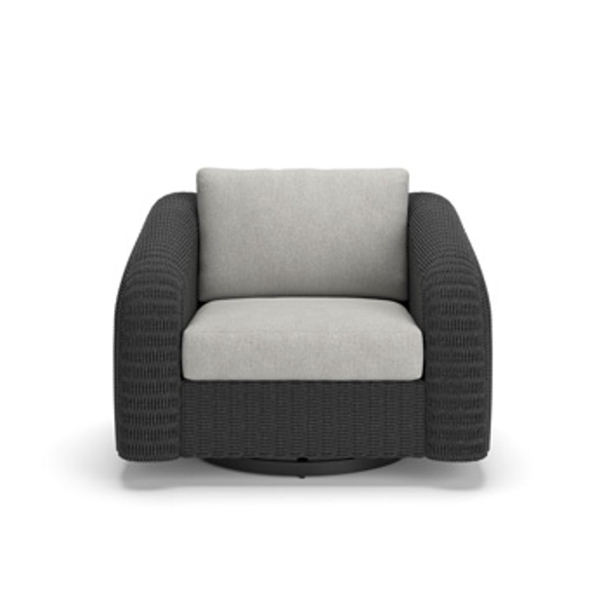 Baymont Cove - Swivel Glider Chair With Cushion - Gray