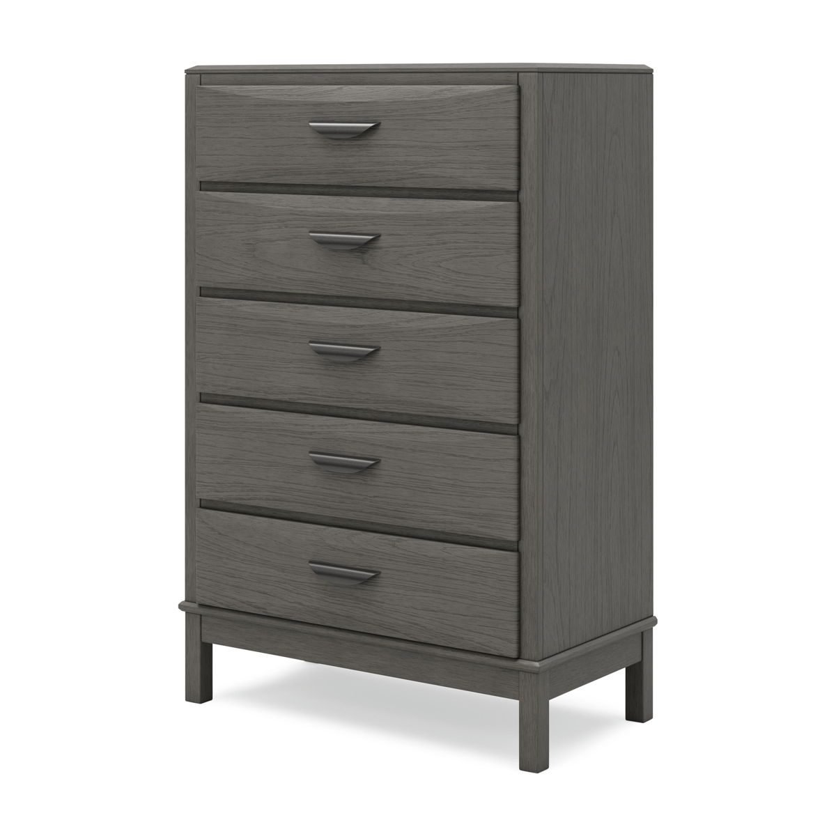 Mazing - Five Drawer Chest - Gray - Image 2