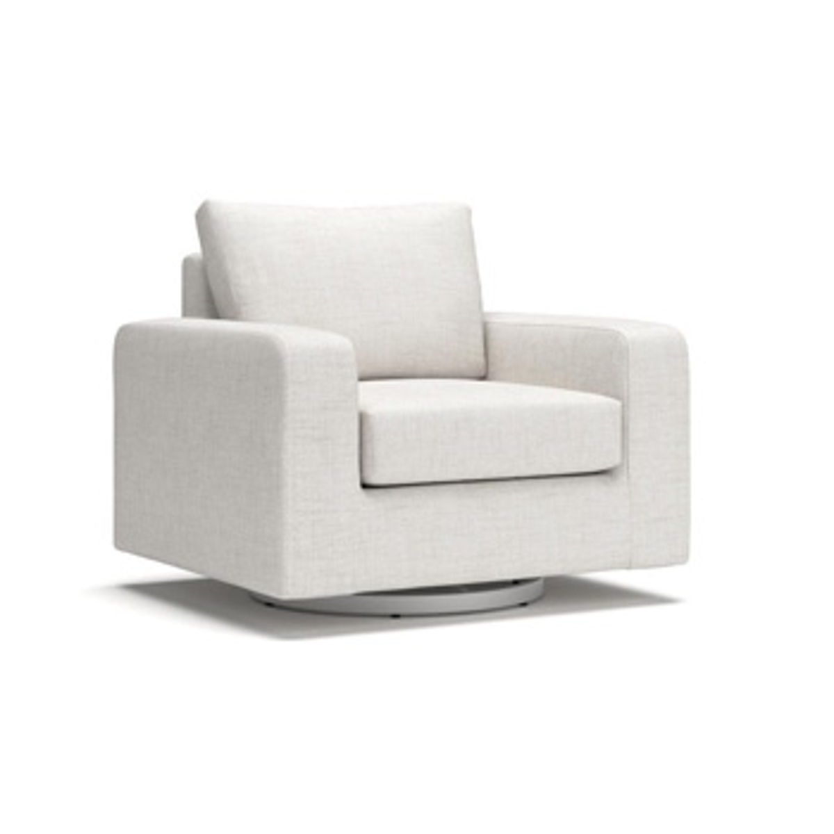 La Jolla Cove - Swivel Glider Chair With Cushion - Beige