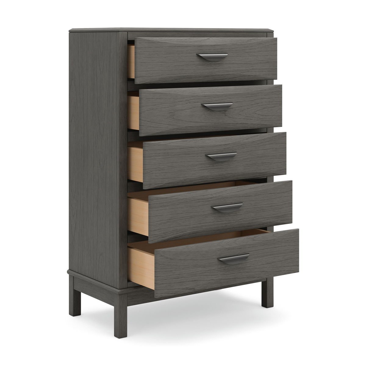 Mazing - Five Drawer Chest - Gray - Image 4