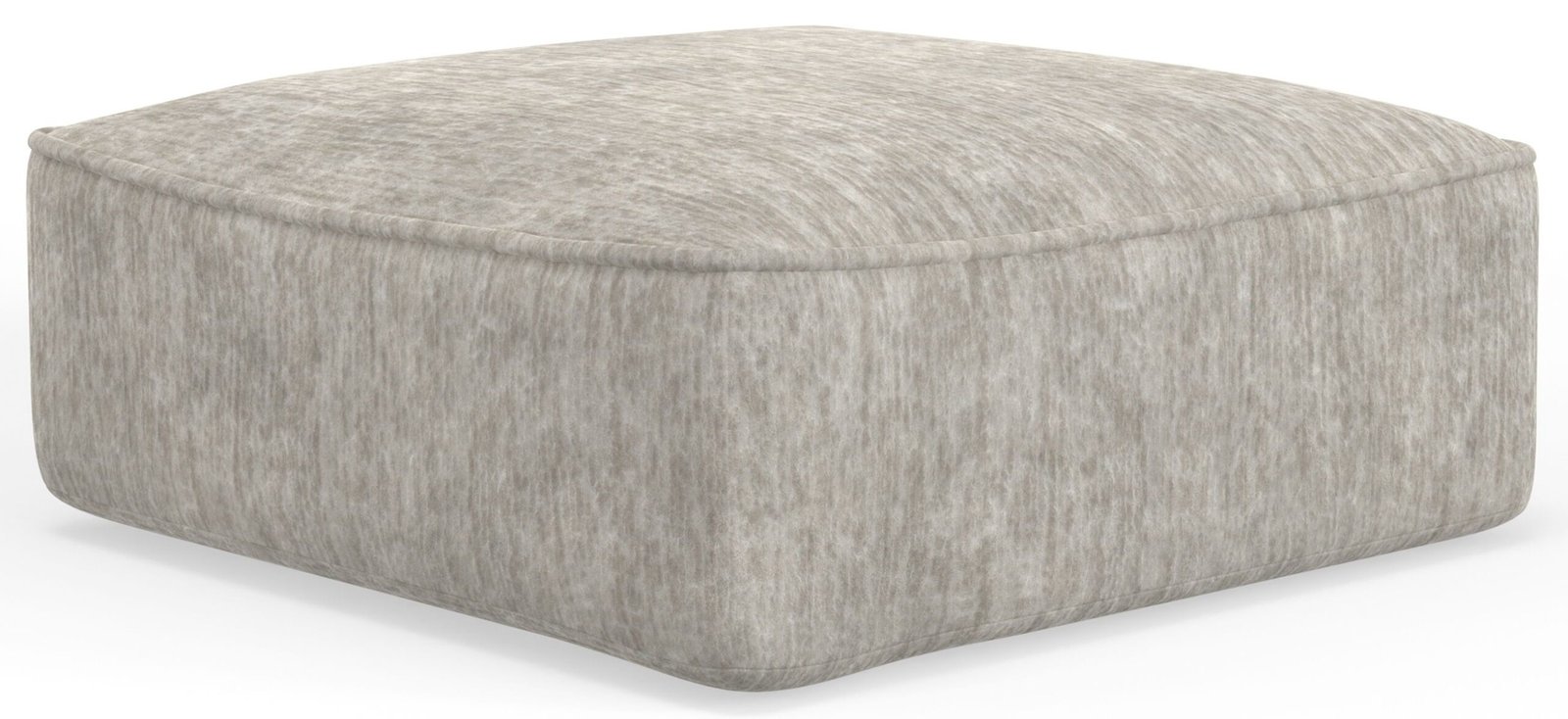 Bucktown - Cocktail Ottoman - Parchment - Image 3